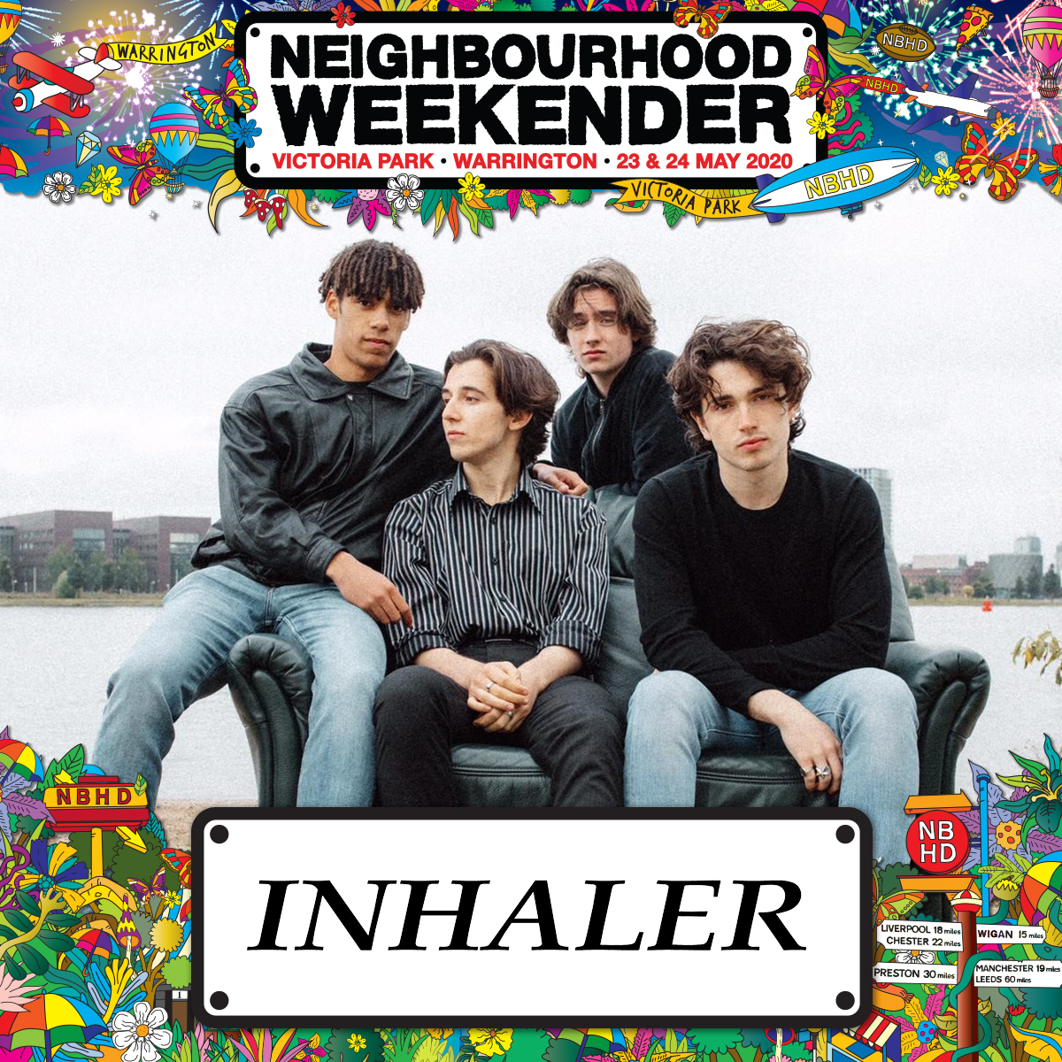 Inhaler - We will now be performing at Neighbourhood Weekender at