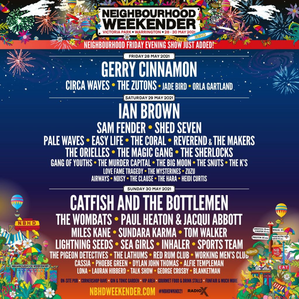 NEIGHBOURHOOD WEEKENDER ANNOUNCE FRIDAY NIGHT LINE UP Neighbourhood