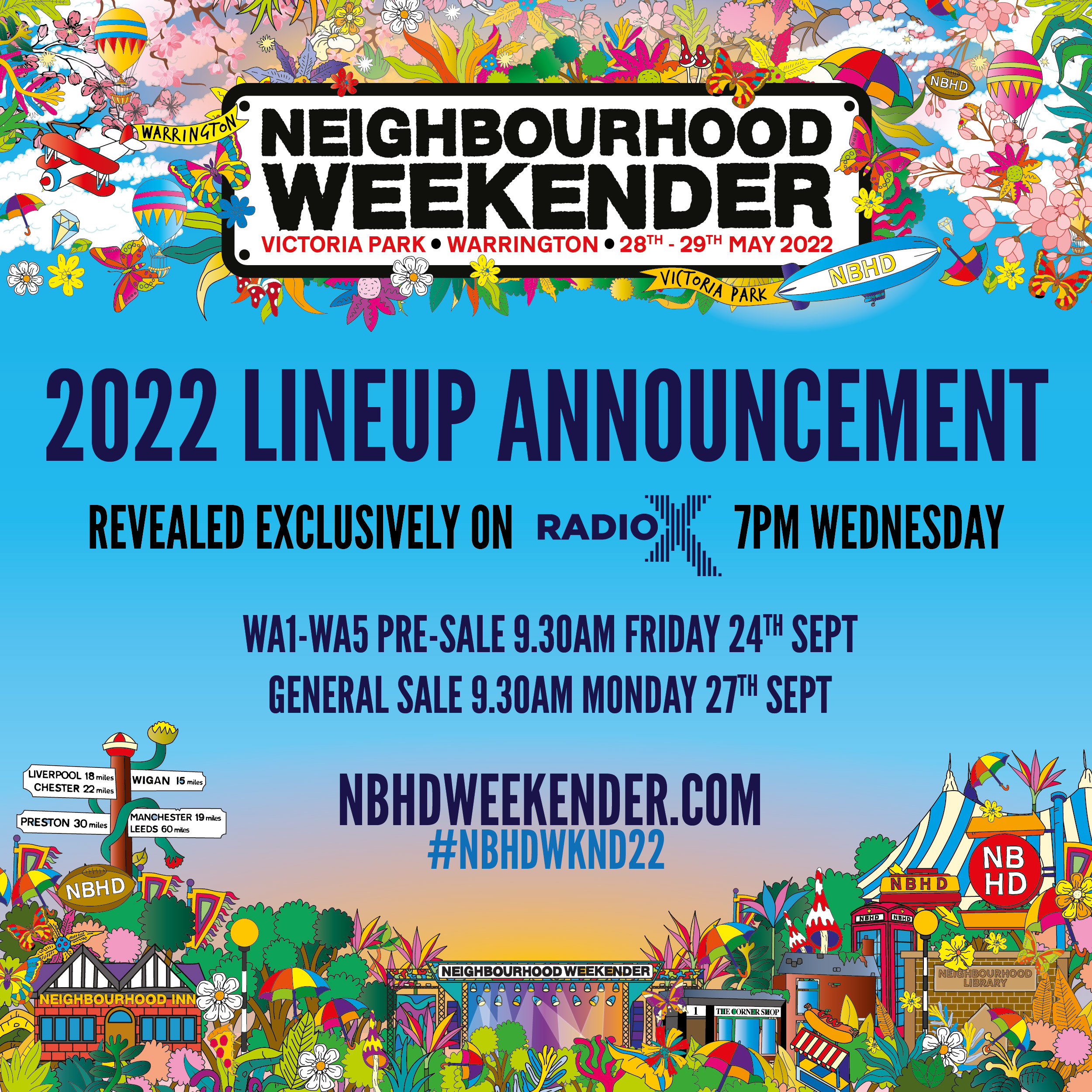 NEIGHBOURHOOD WEEKENDER 2022 LINE-UP COMING SOON! - Neighbourhood
